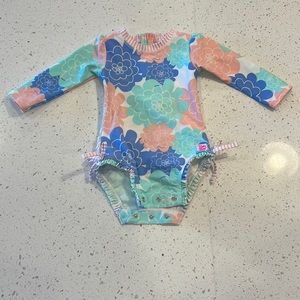 Ruffle butts snap bottom swimsuit 12-18 months